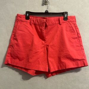 Náutica shorts size 12 coral pink side pockets gently used